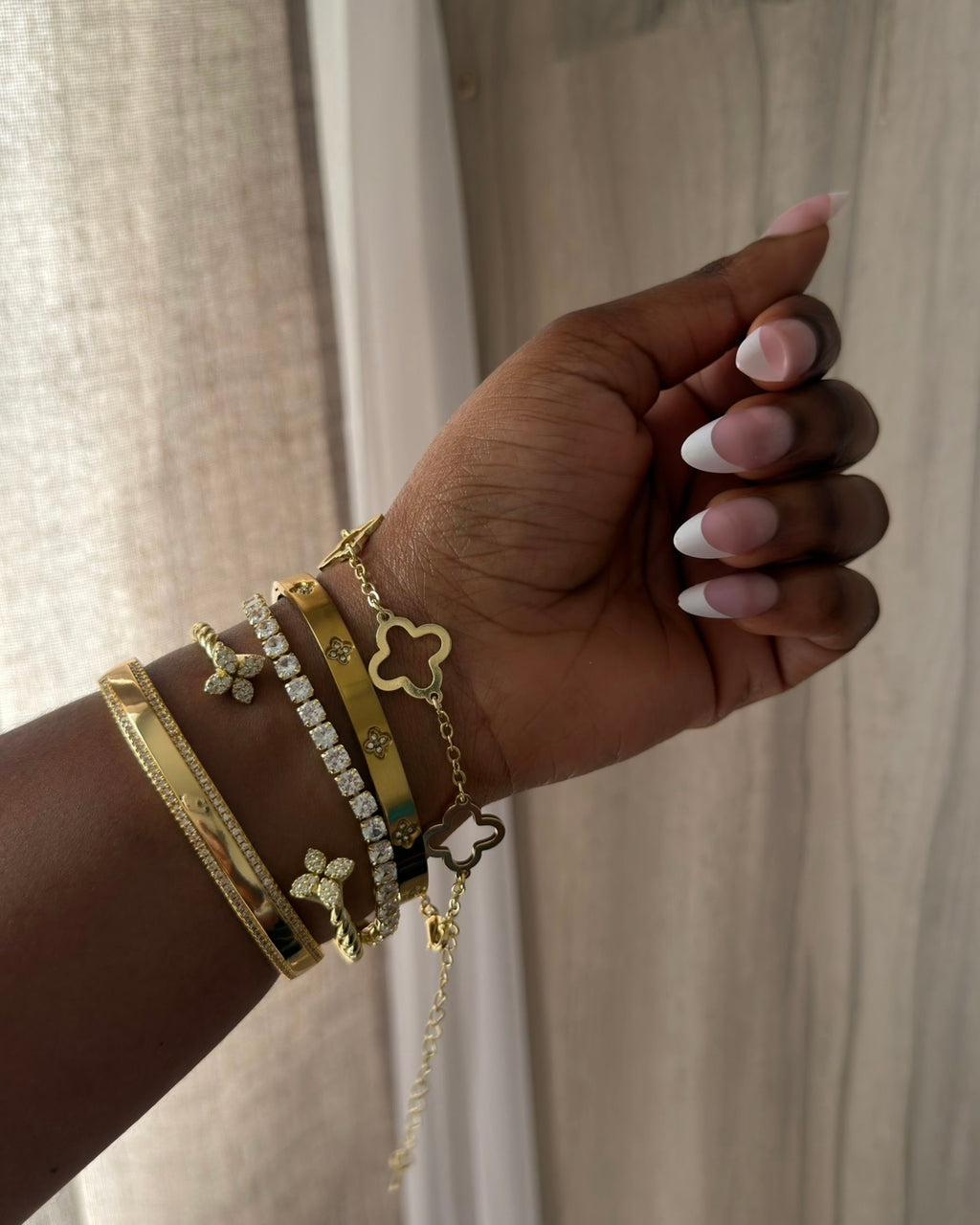 Fleur Motif 5pc Stack