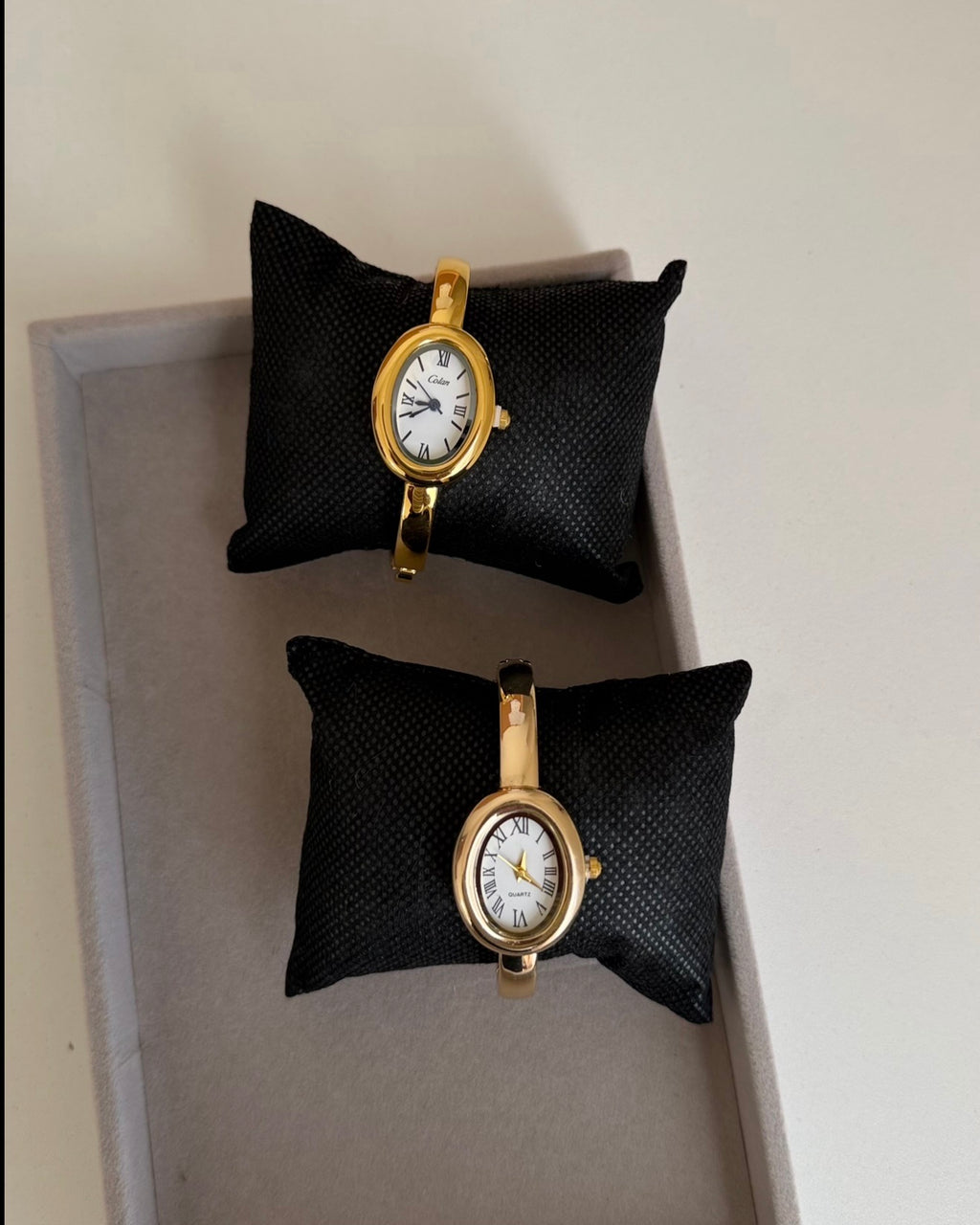 Budget Oval Bangle Watch