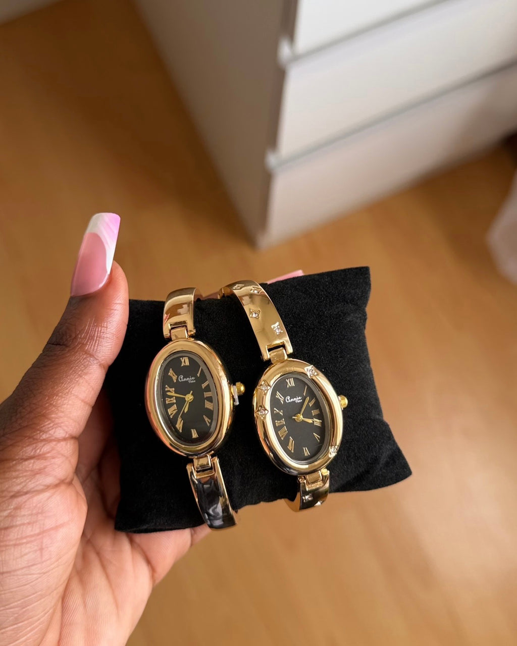 Studded Regalia Oval Watch