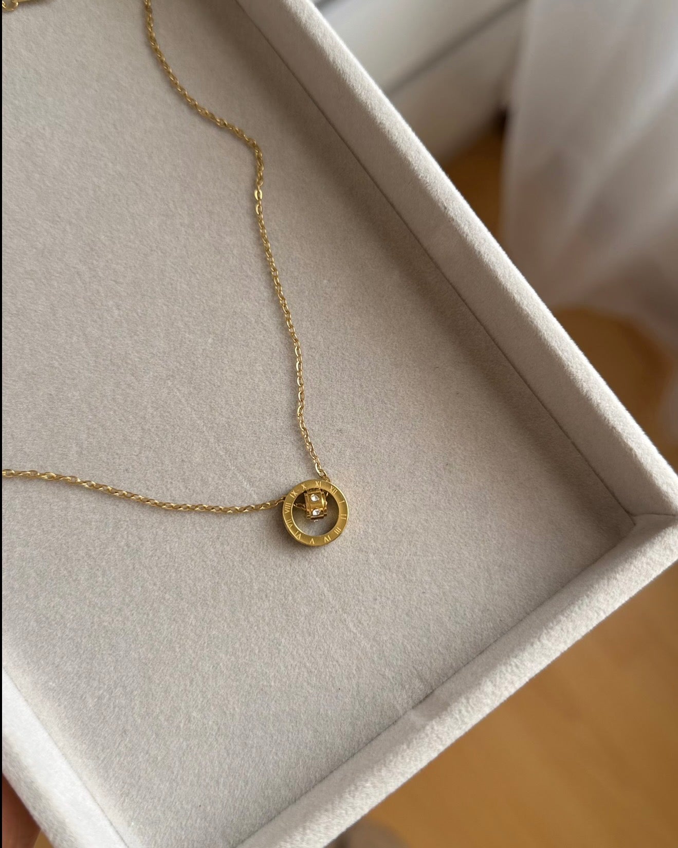 Locked Rings Necklace
