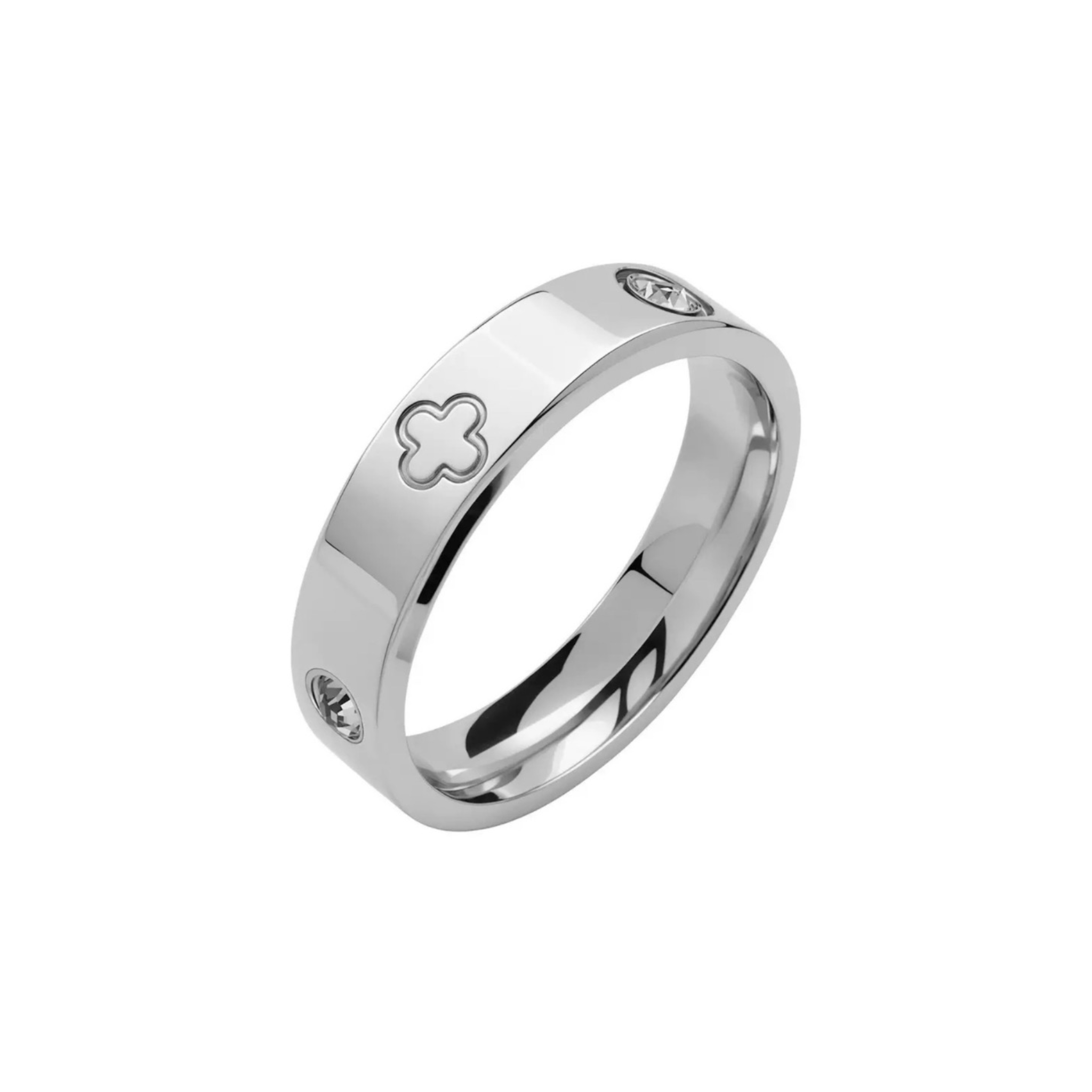 Clover Cuff Ring