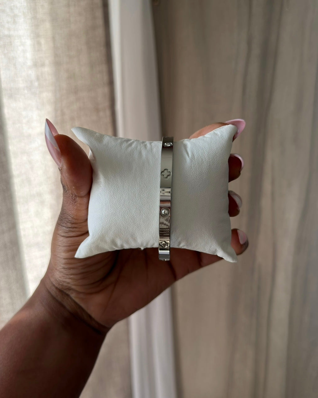 Clover Cuff Bangle