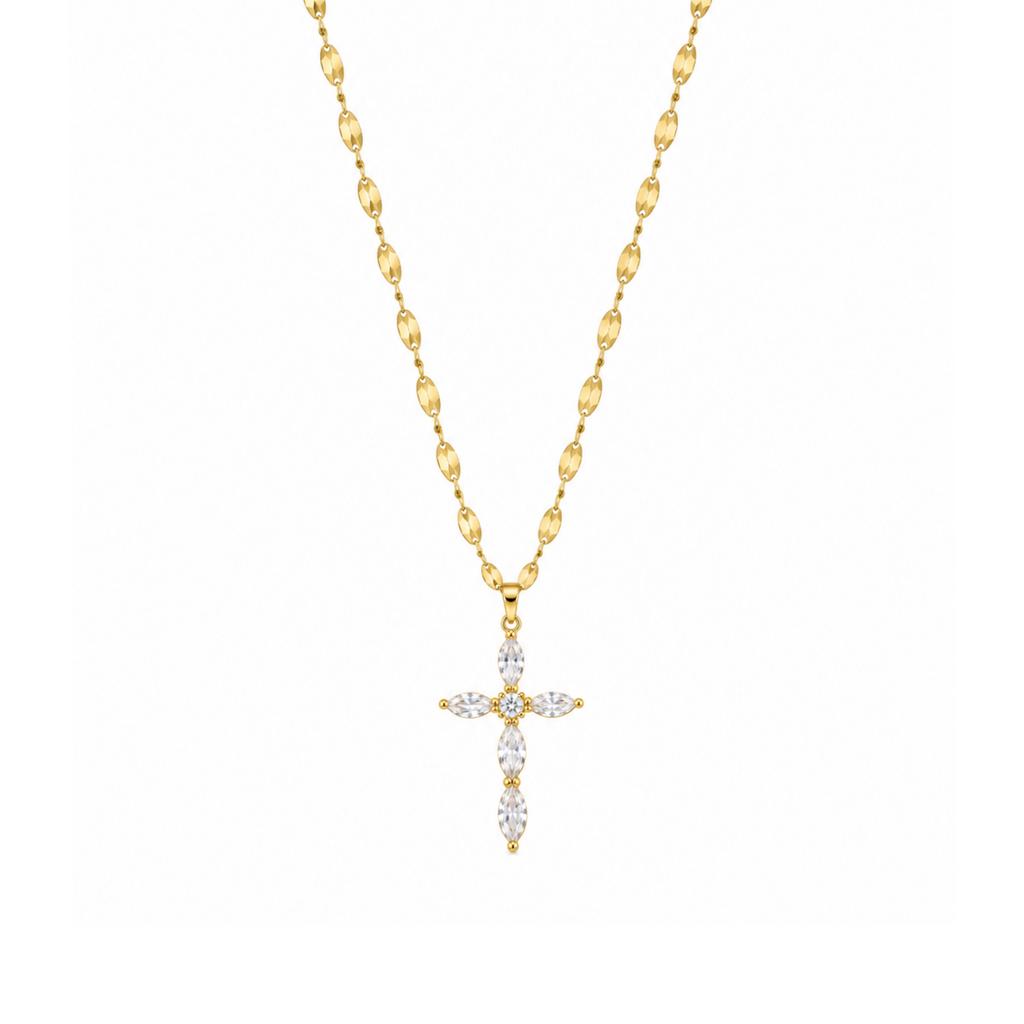 Celestial Cross Necklace