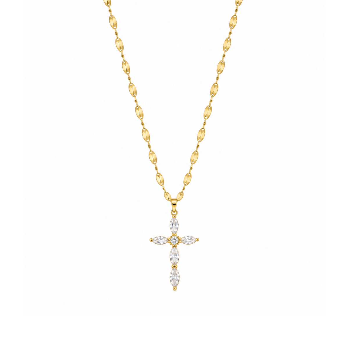 Celestial Cross Necklace
