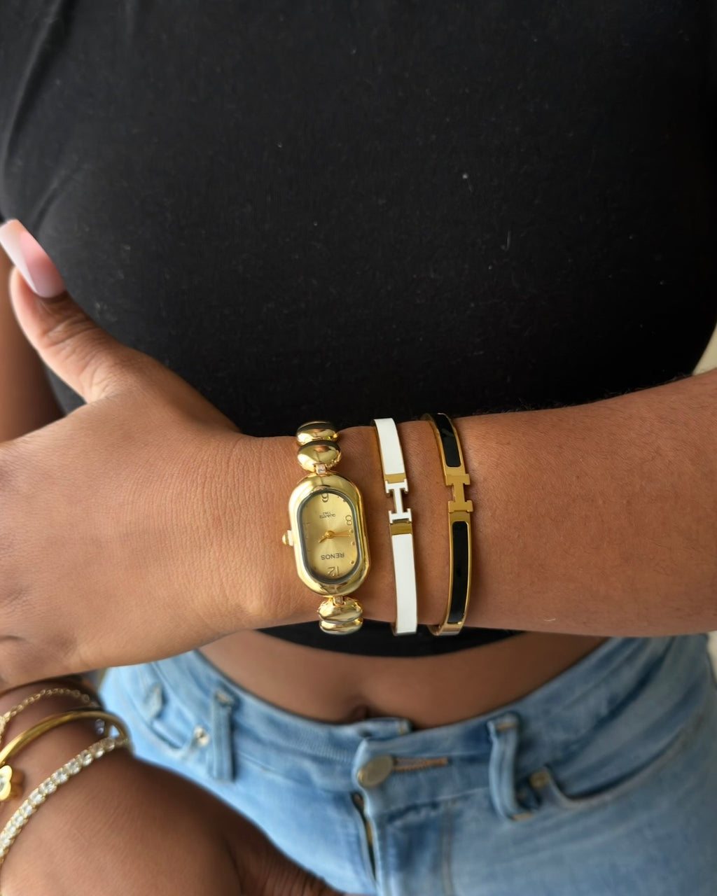 Slim H Bracelet