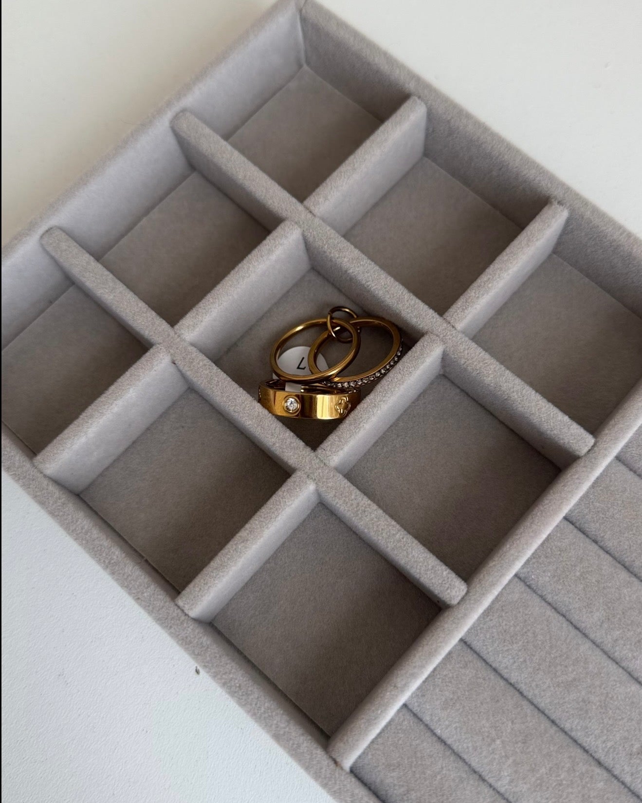 Link Clover Ring Set