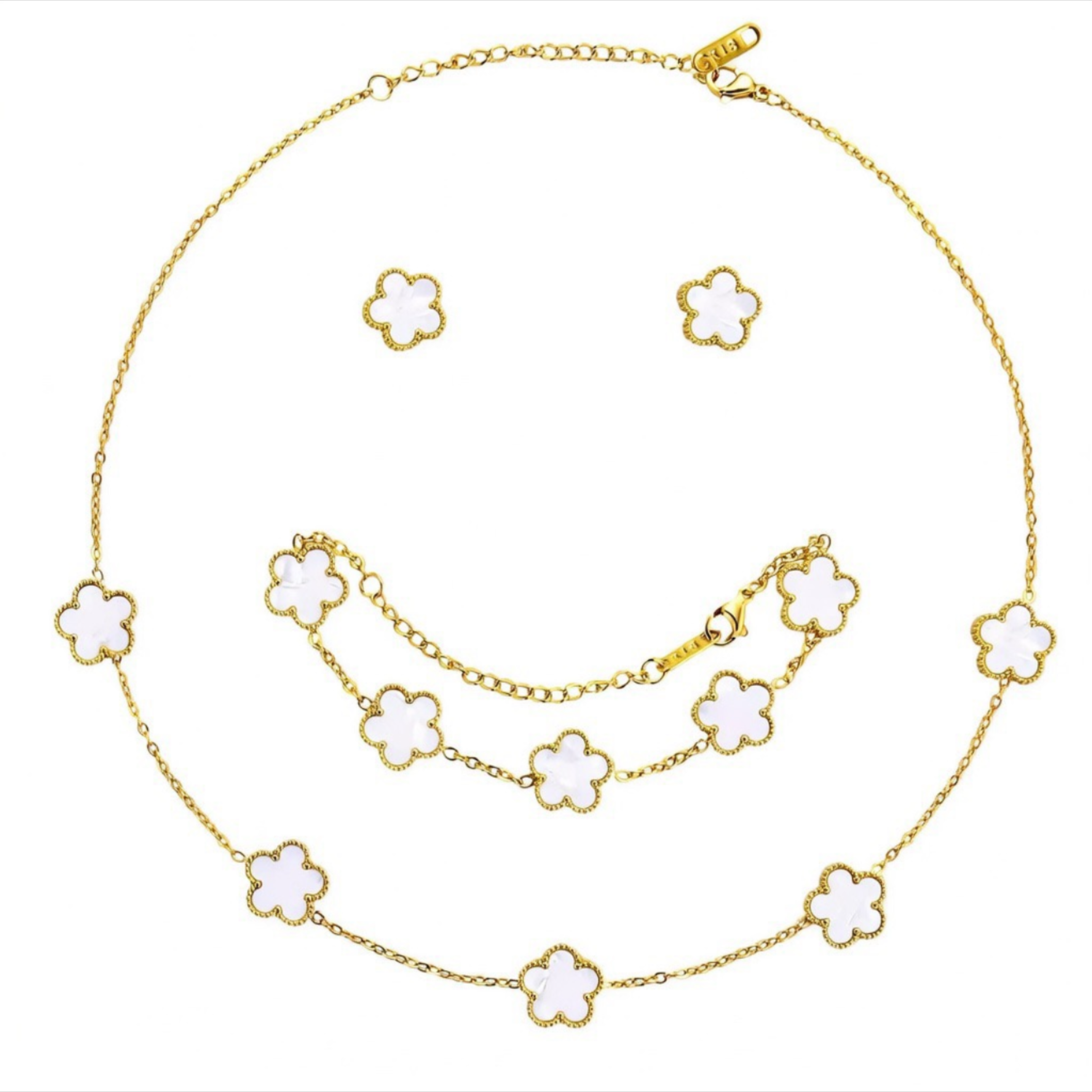 Classic Clover Choker Set