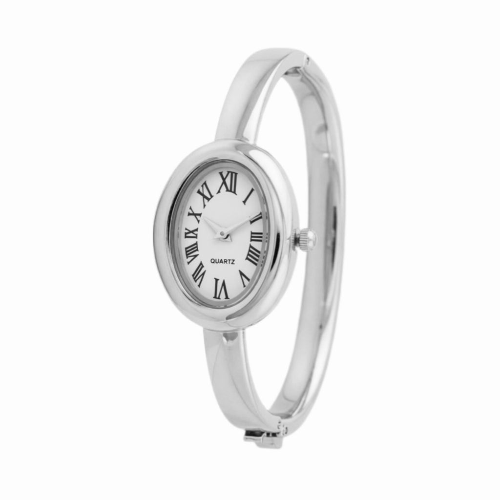 Budget Oval Bangle Watch