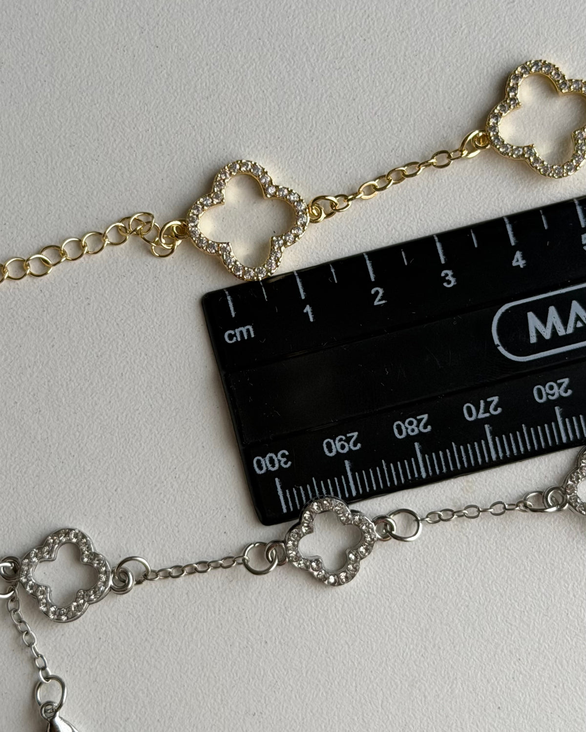 Quad Clover Chain Bracelet