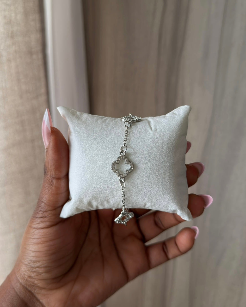 Quad Clover Chain Bracelet