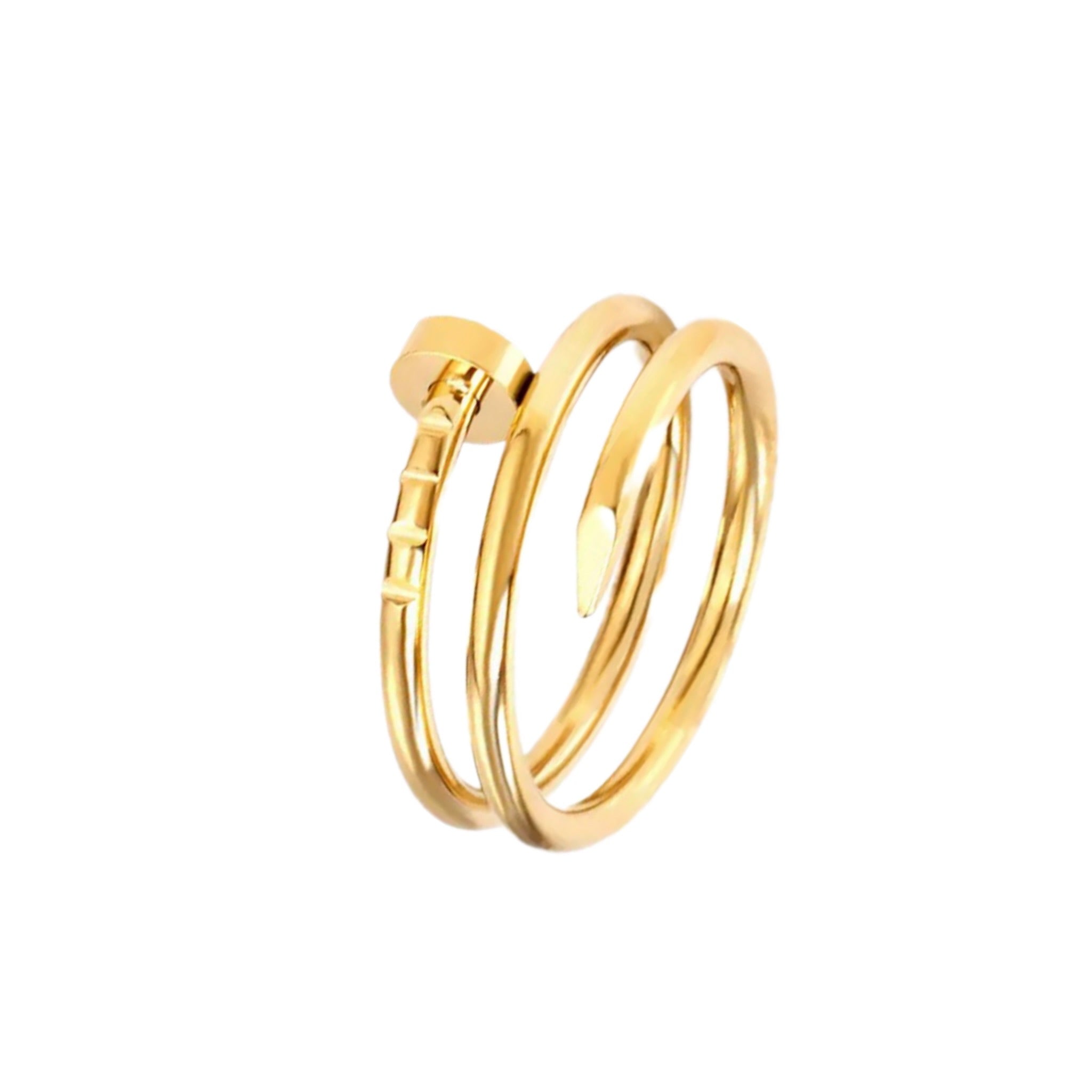 Spiral Nail Ring