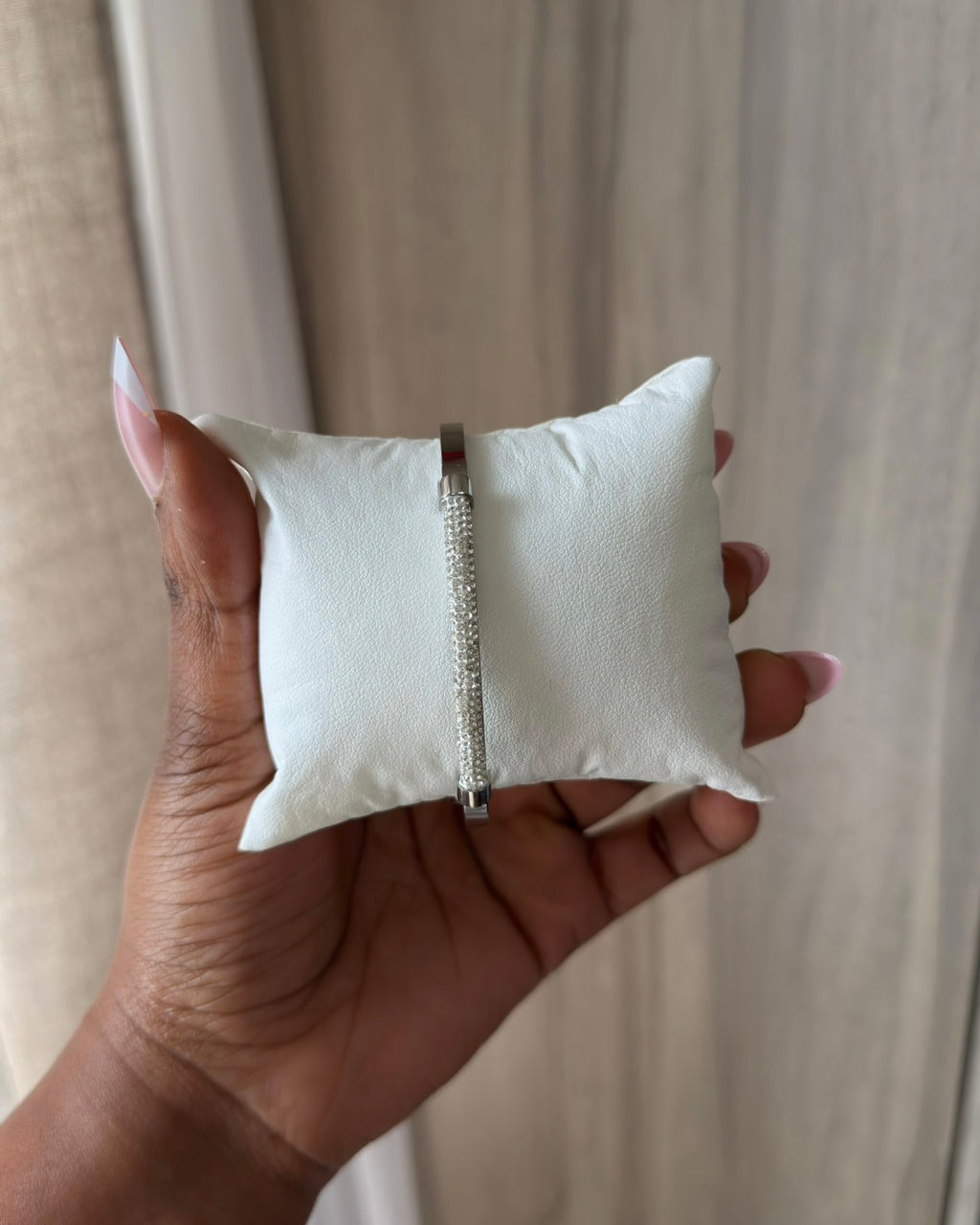 Crystal Edge Bangle