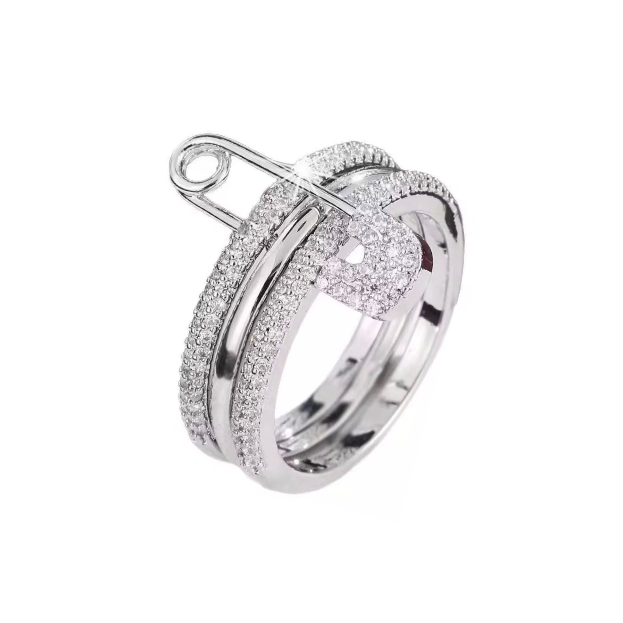 Statement Pin Ring