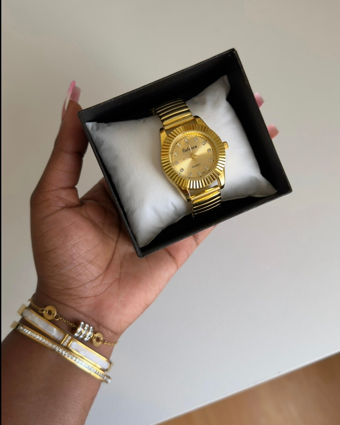 Bold Ribbed Watch