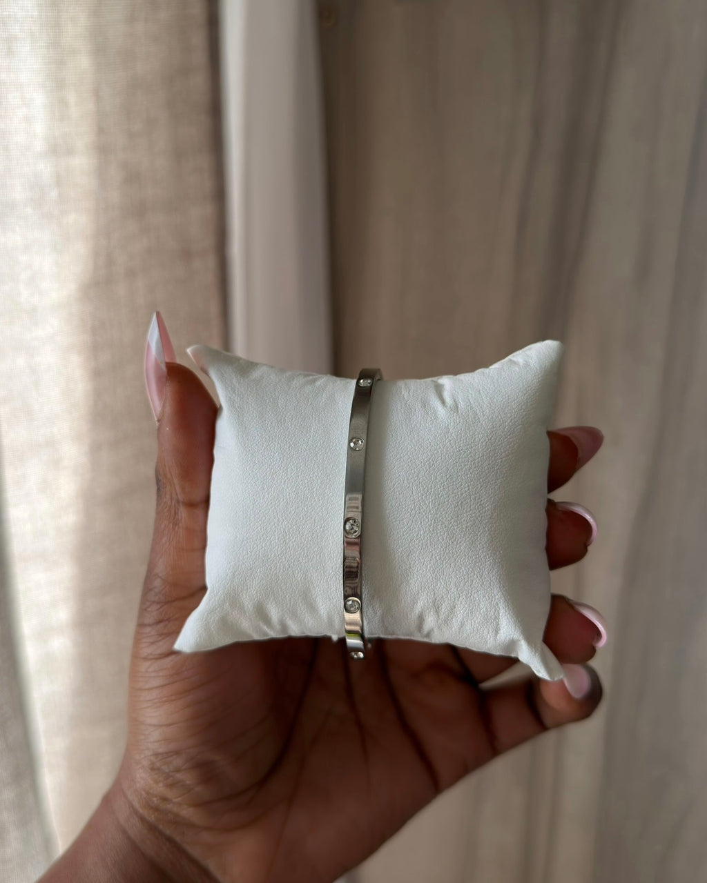Studded Slim Bangle