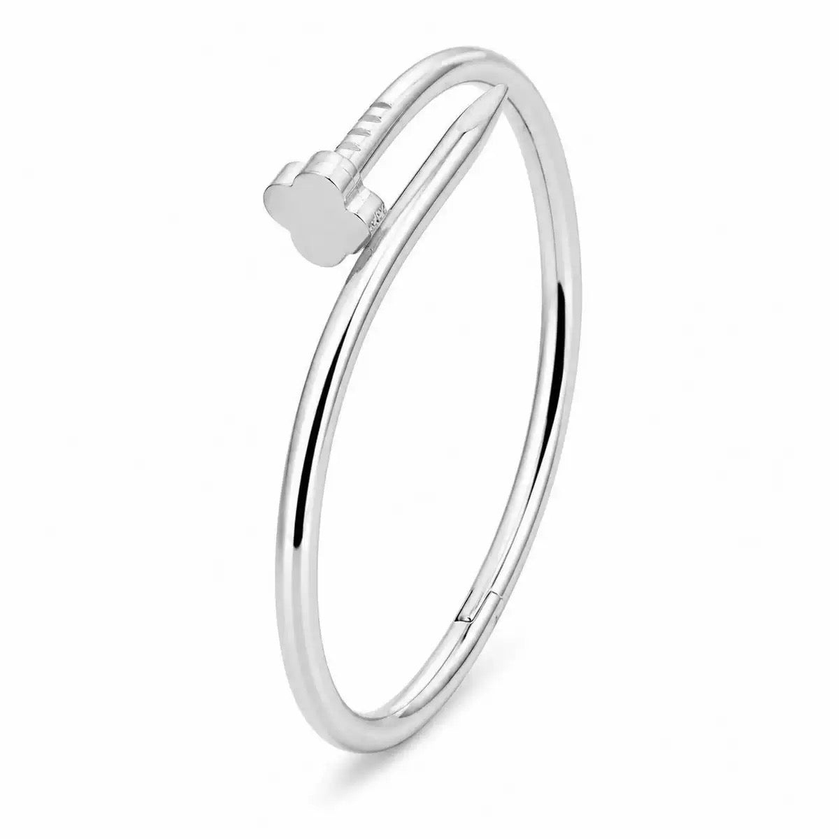 Plain Clover Nail Bangle