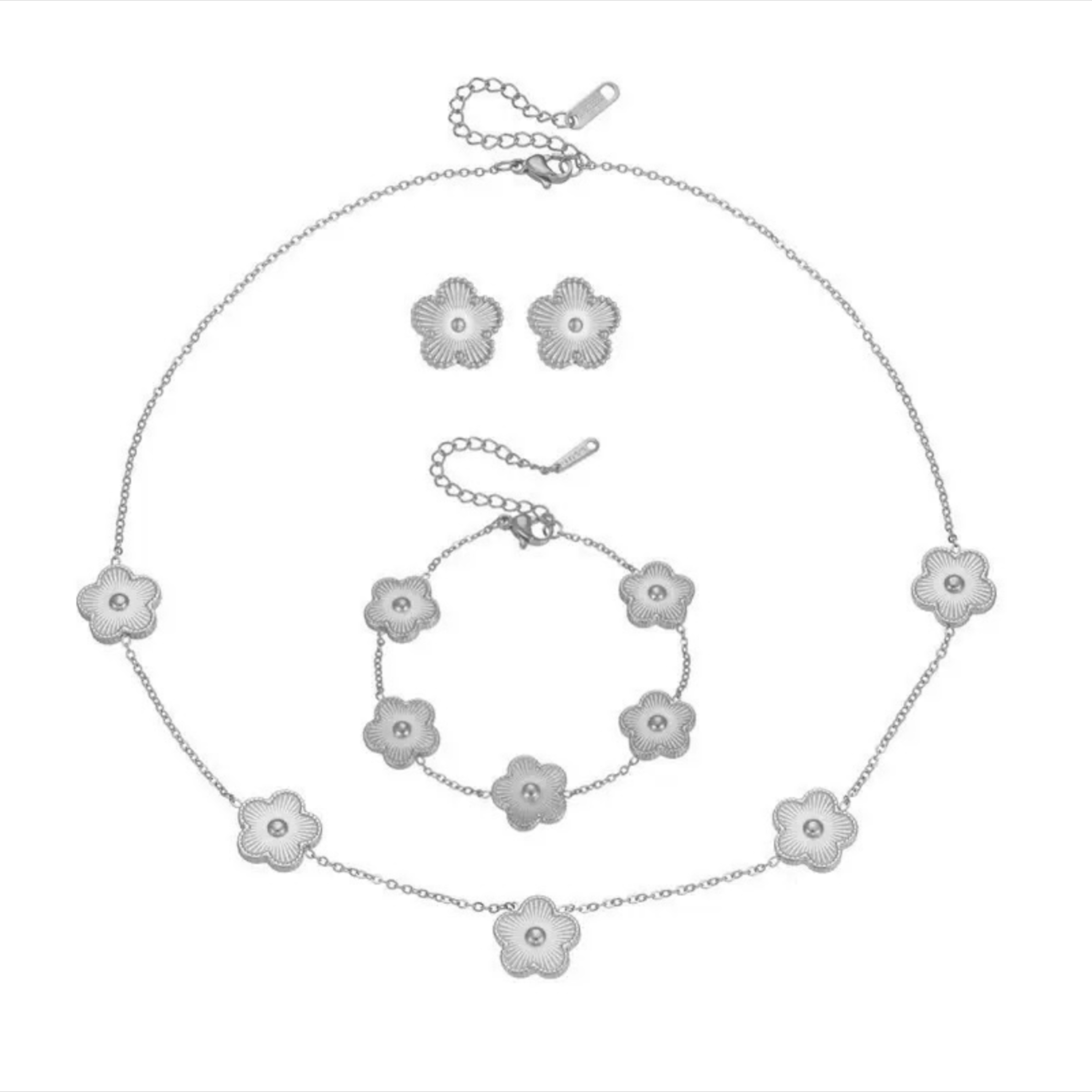 Classic Clover Choker Set