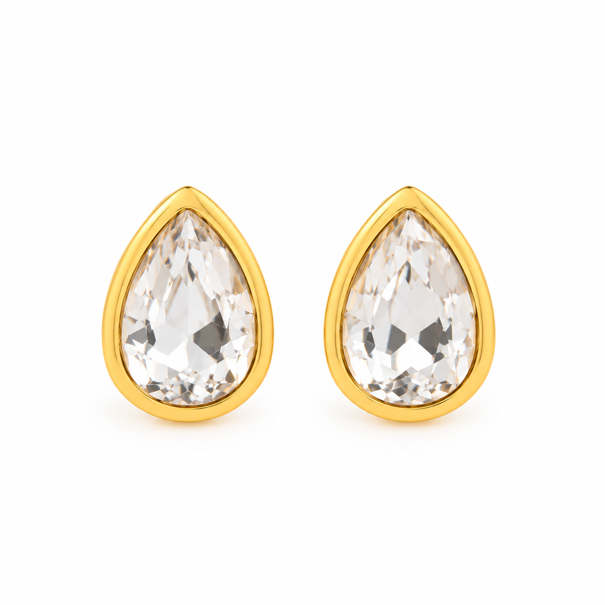 Teardrop Crystal Earrings