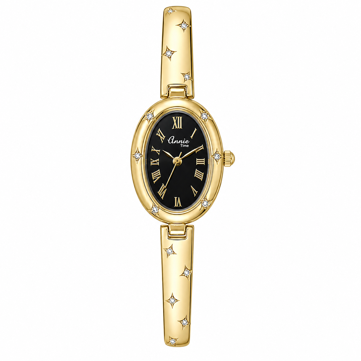 Studded Regalia Oval Watch