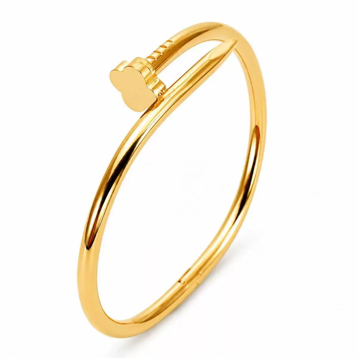 Plain Clover Nail Bangle