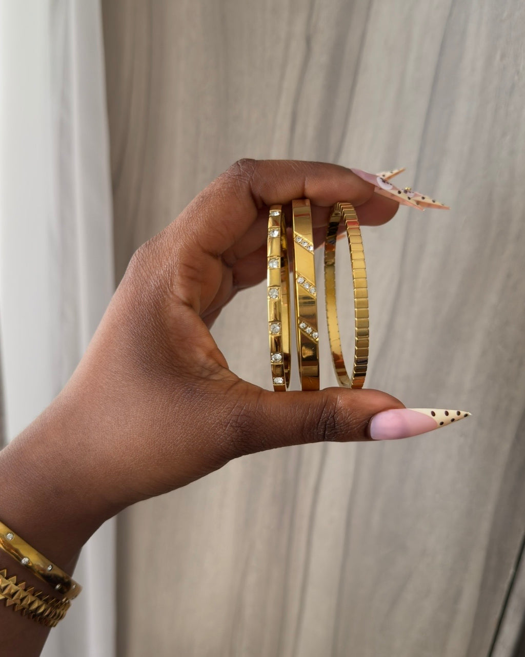 Triple Line Bangle