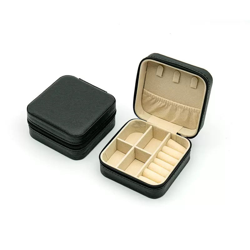 Portable Leather Jewelry Organiser