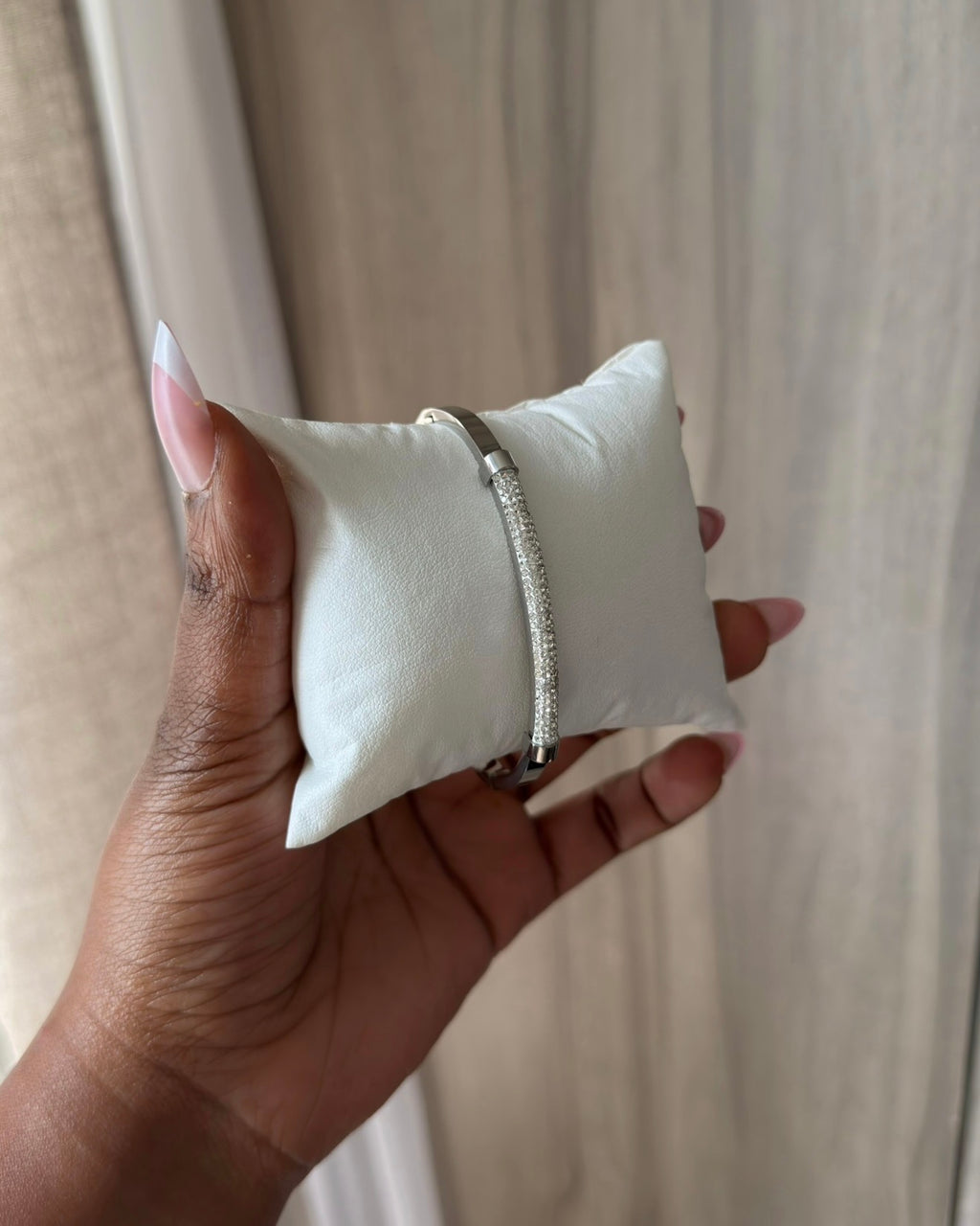 Crystal Edge Bangle