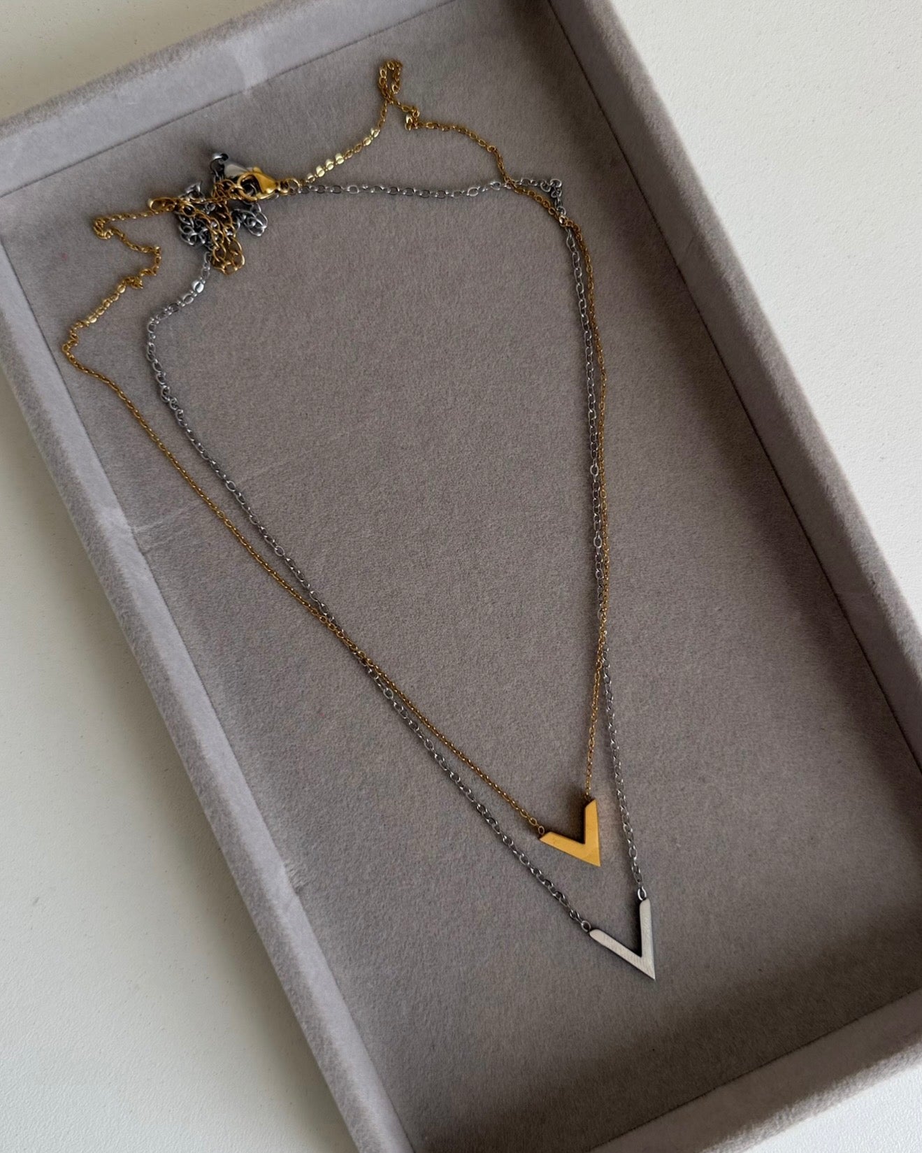 Budget V Necklace