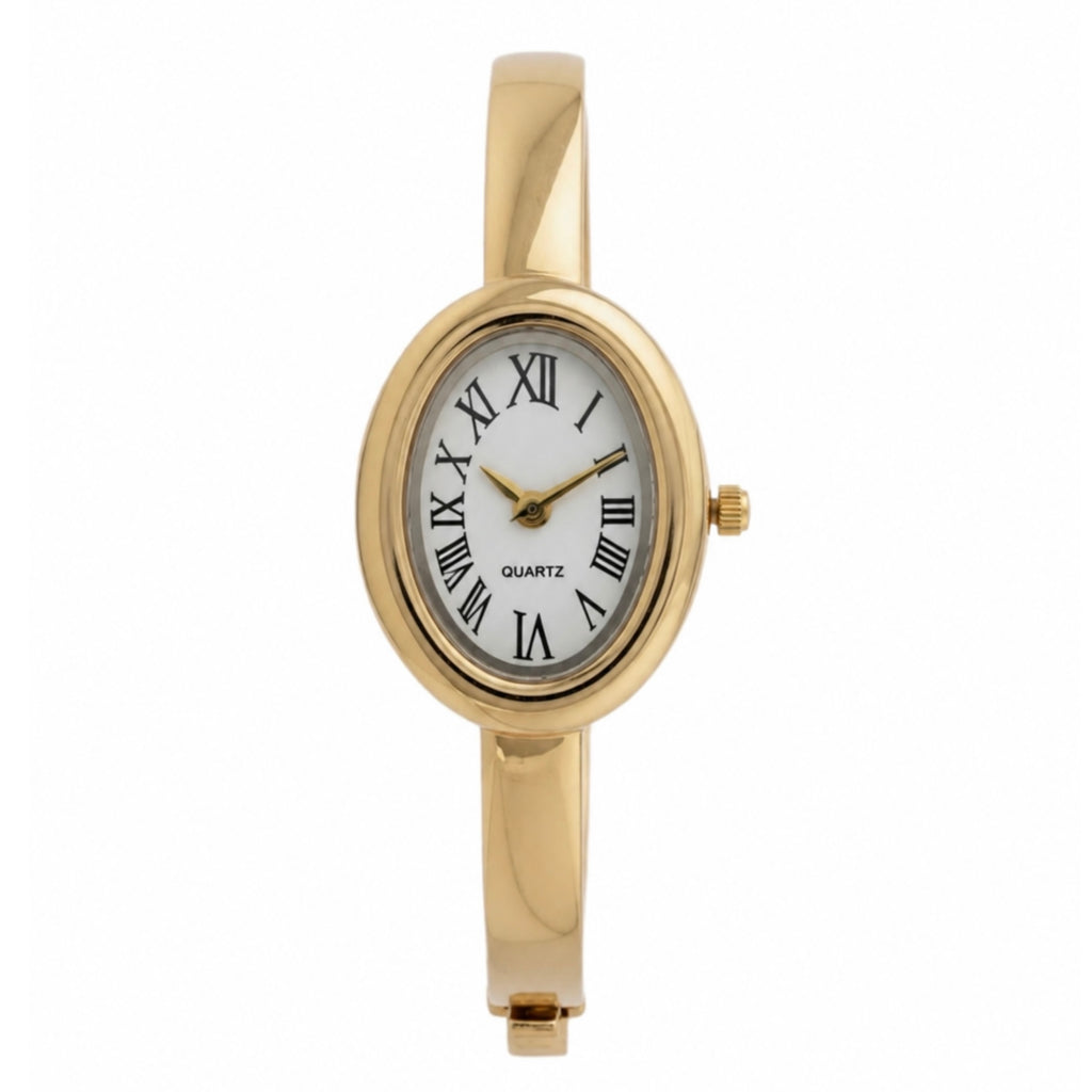 Budget Oval Bangle Watch