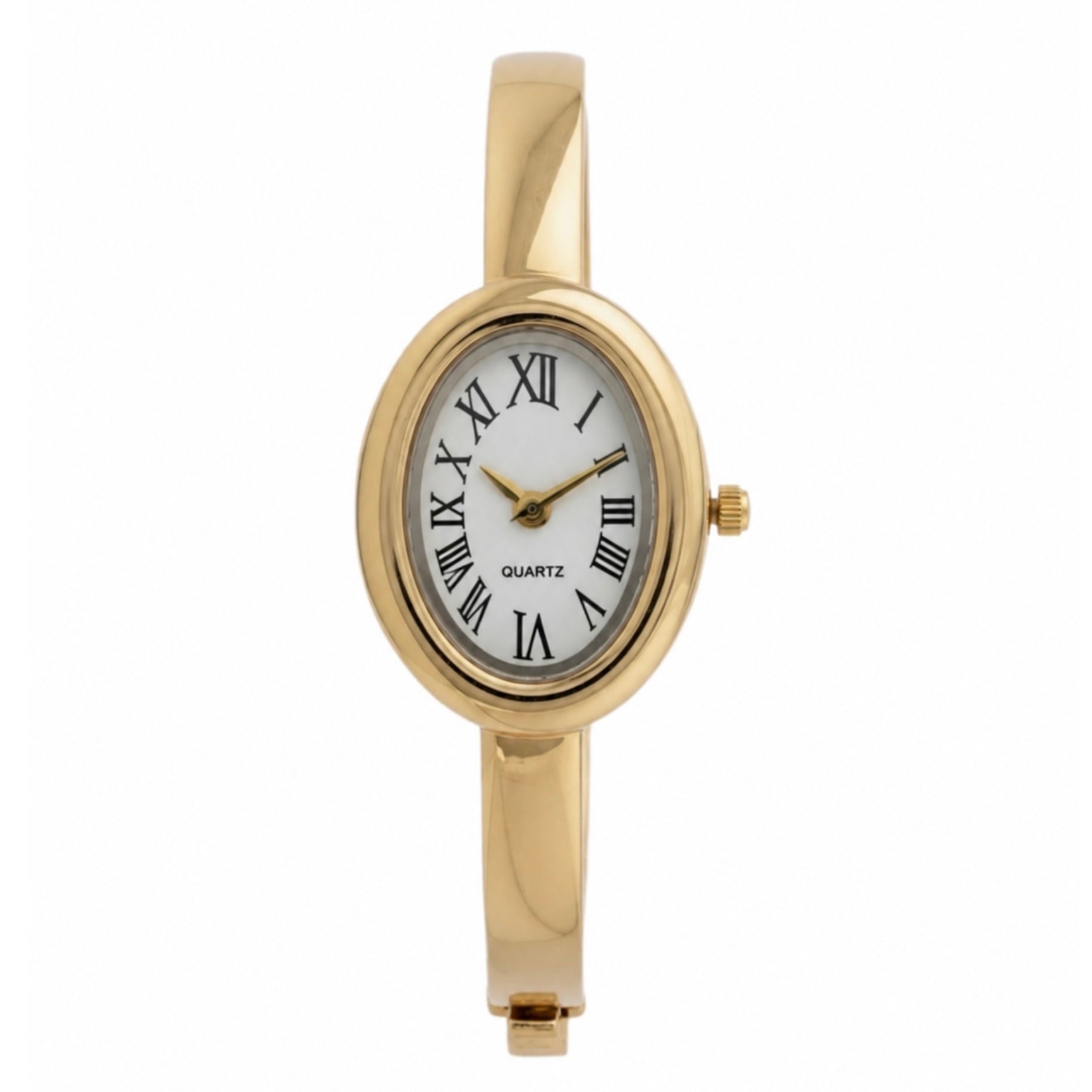 Budget Oval Bangle Watch