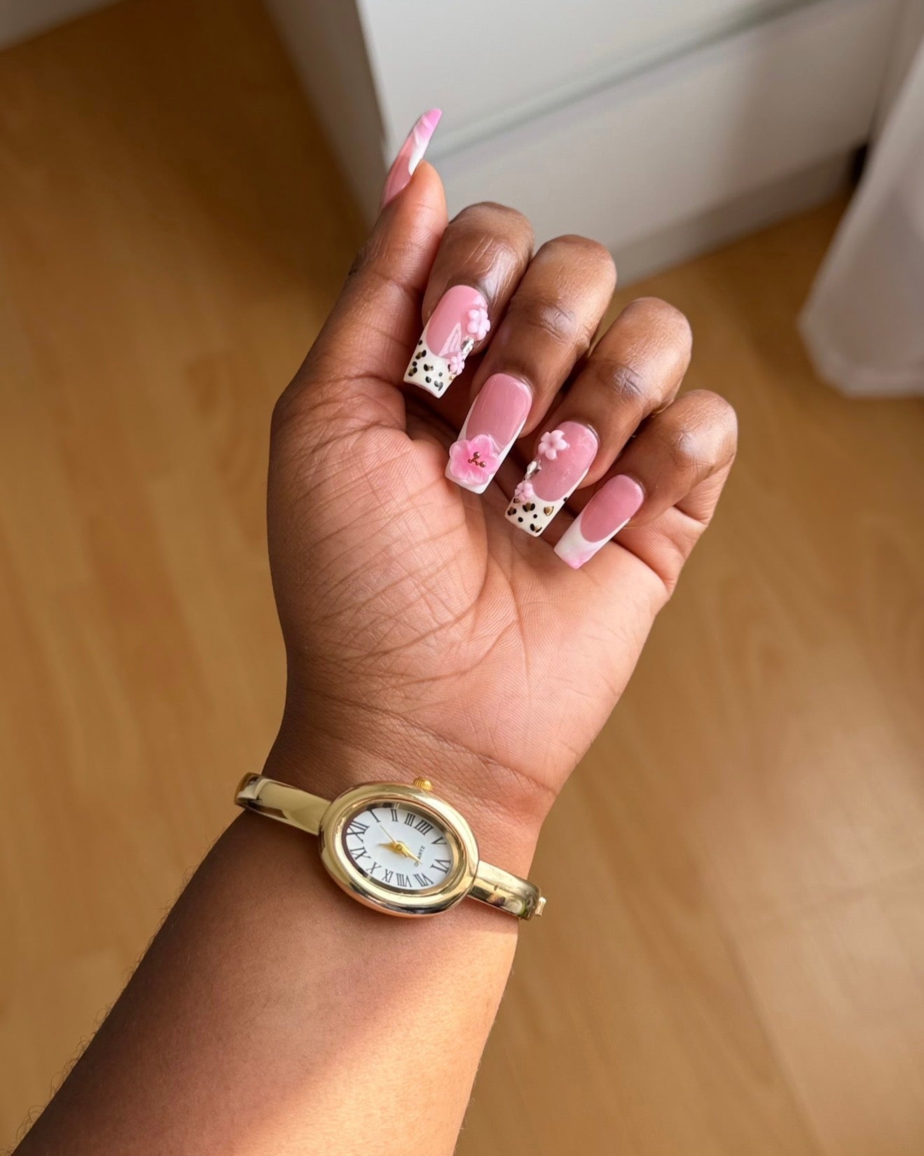 Budget Oval Bangle Watch