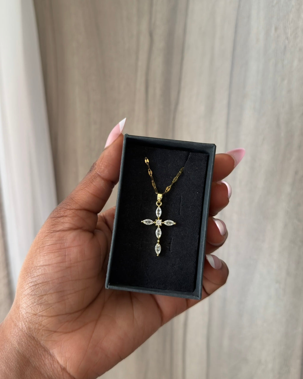 Celestial Cross Necklace