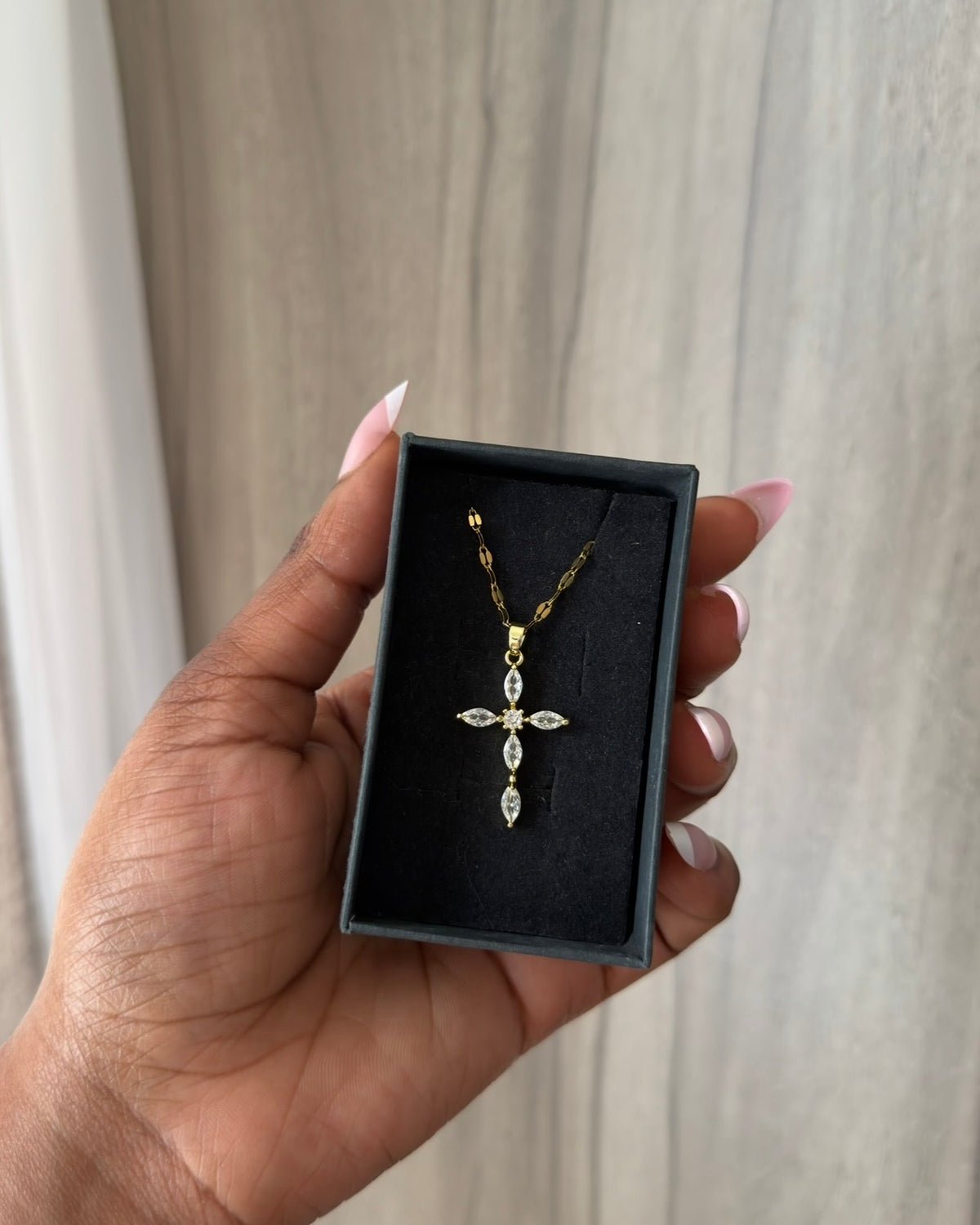 Celestial Cross Necklace
