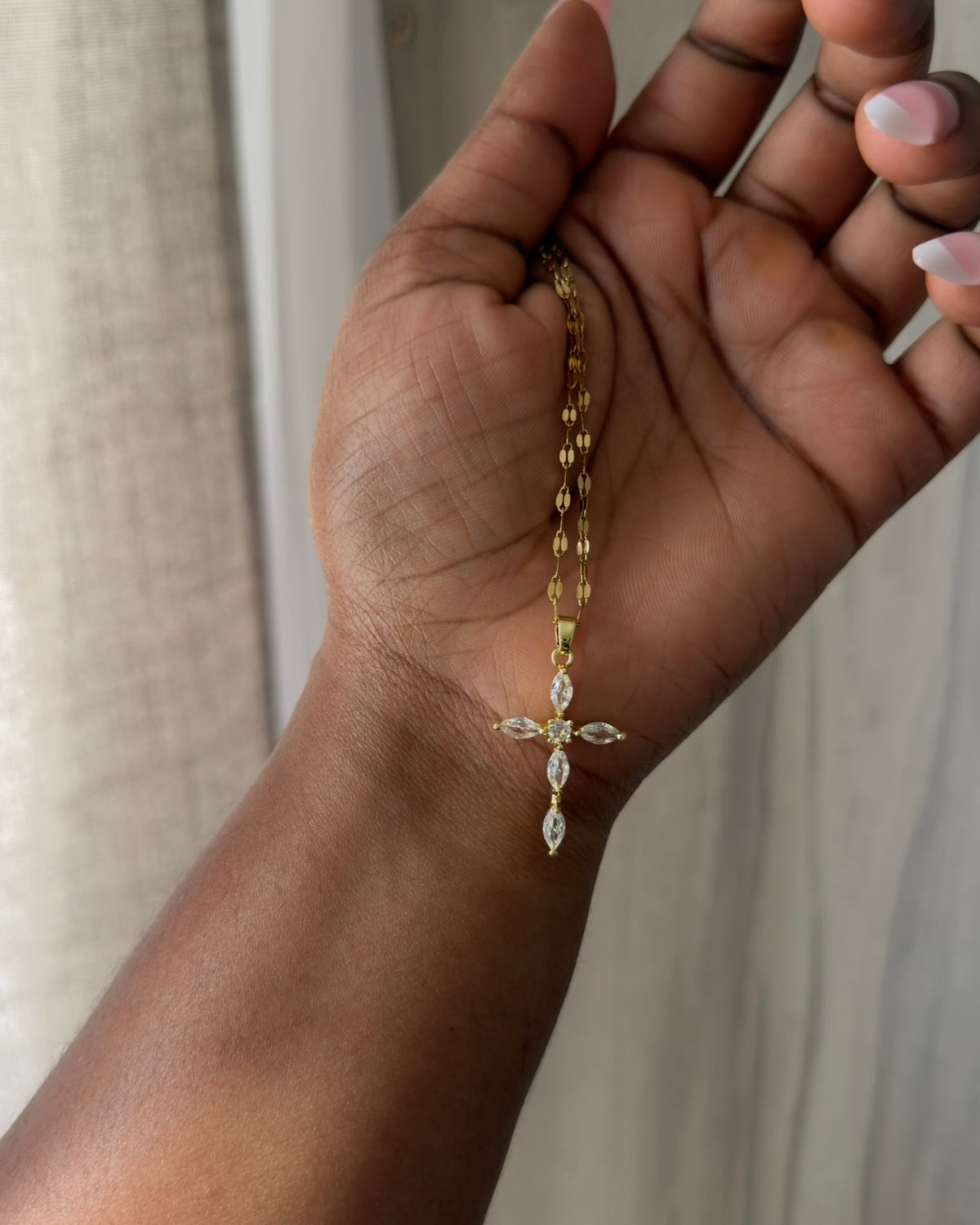 Celestial Cross Necklace