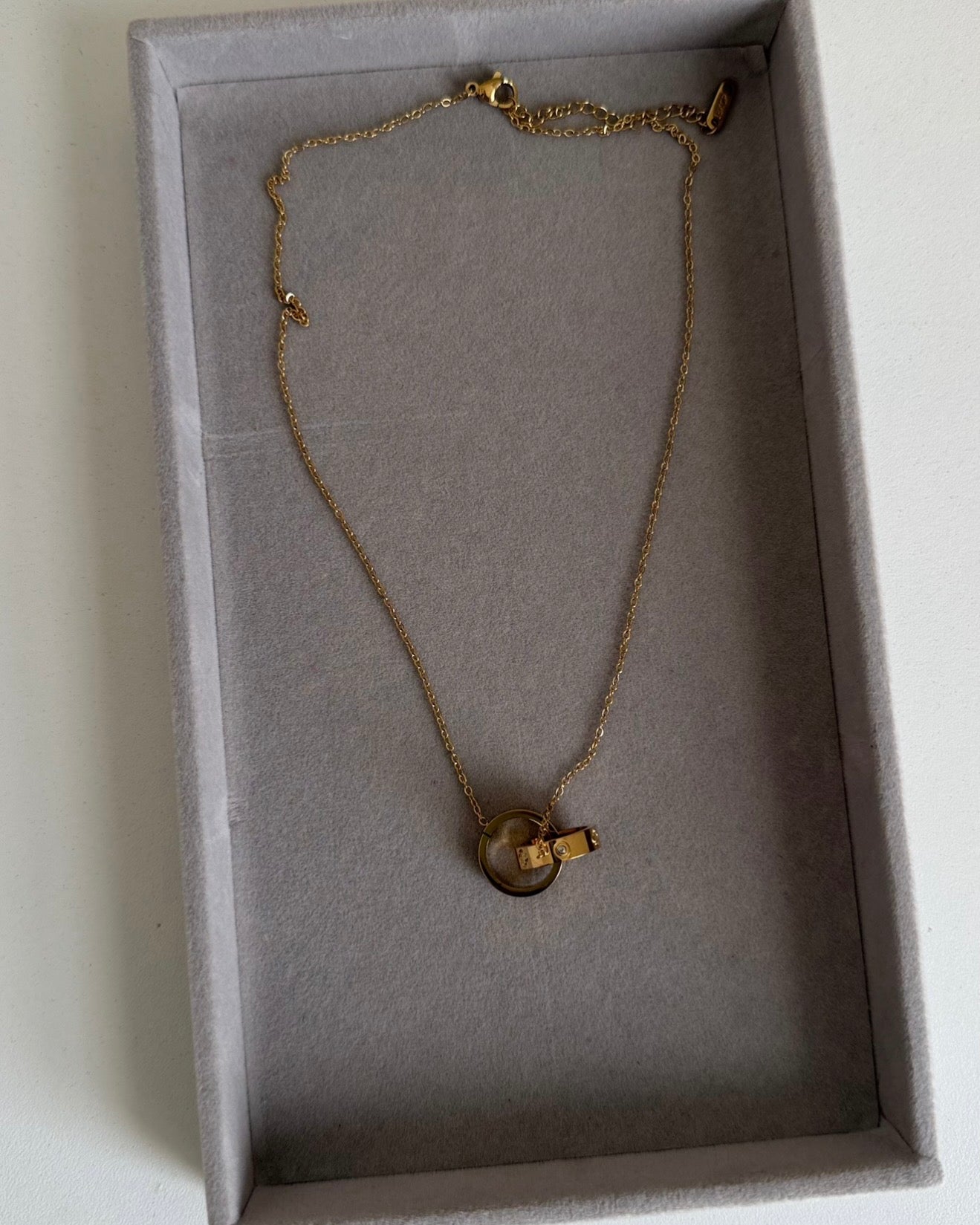 Clover Cuff Necklace