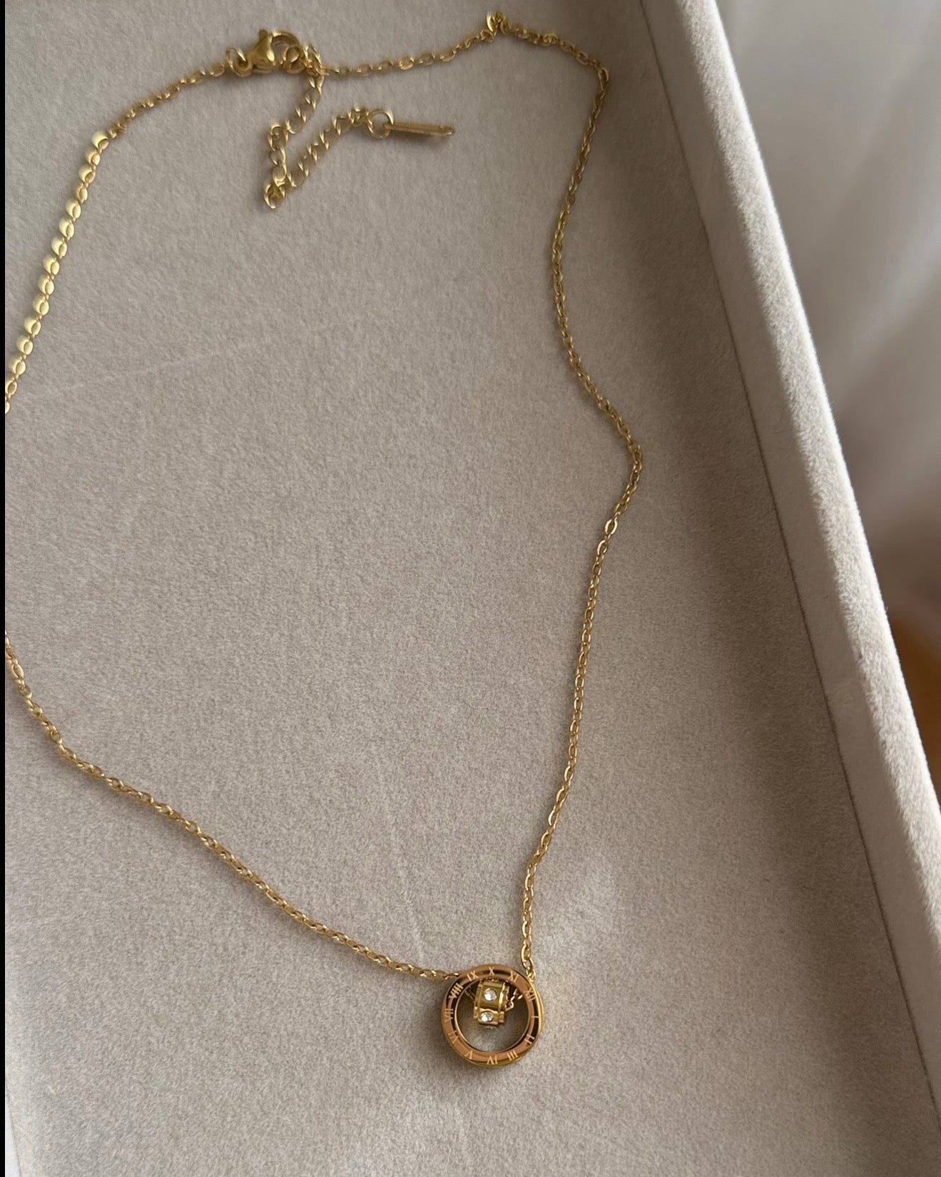 Locked Rings Necklace