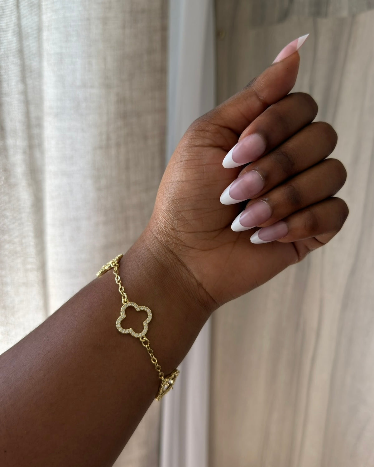Quad Clover Chain Bracelet