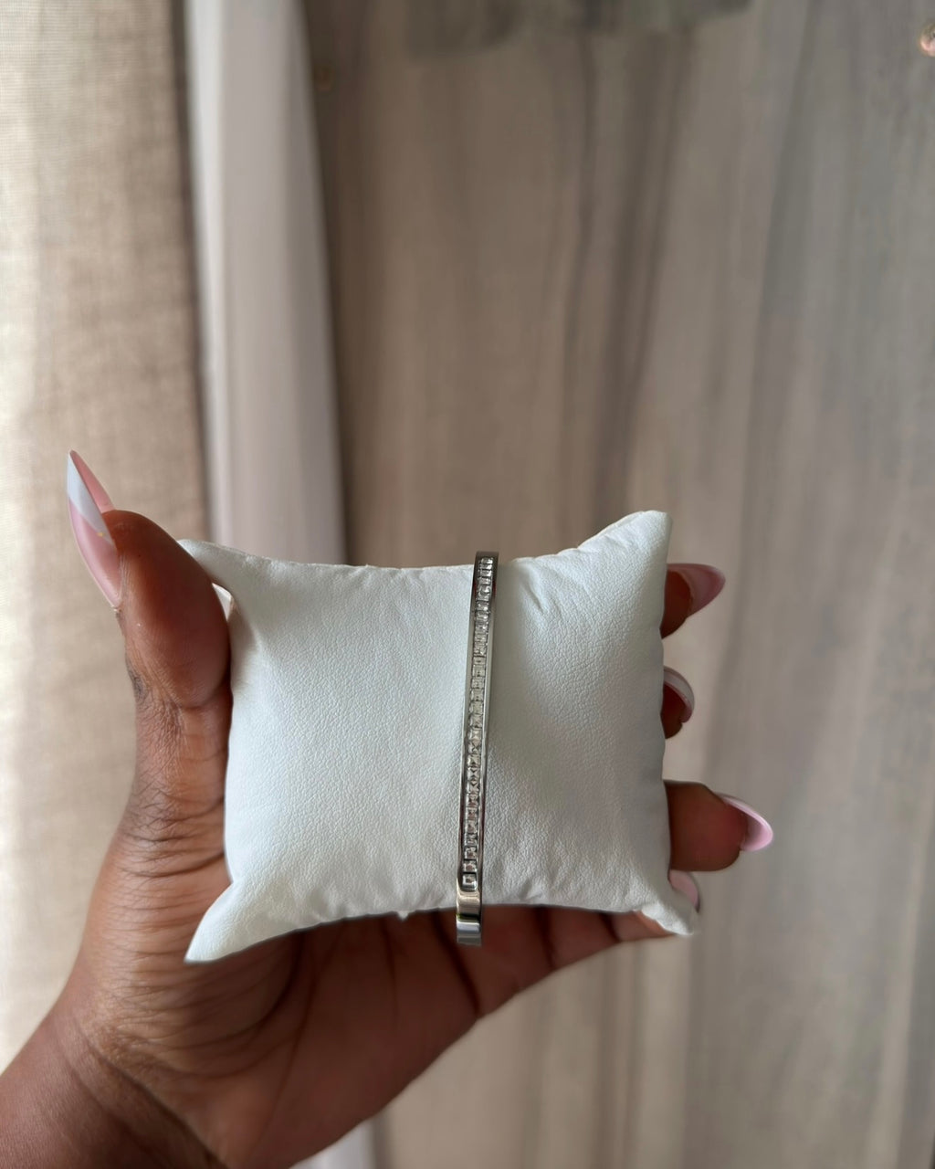 Sparkle Crystal Row Bangle