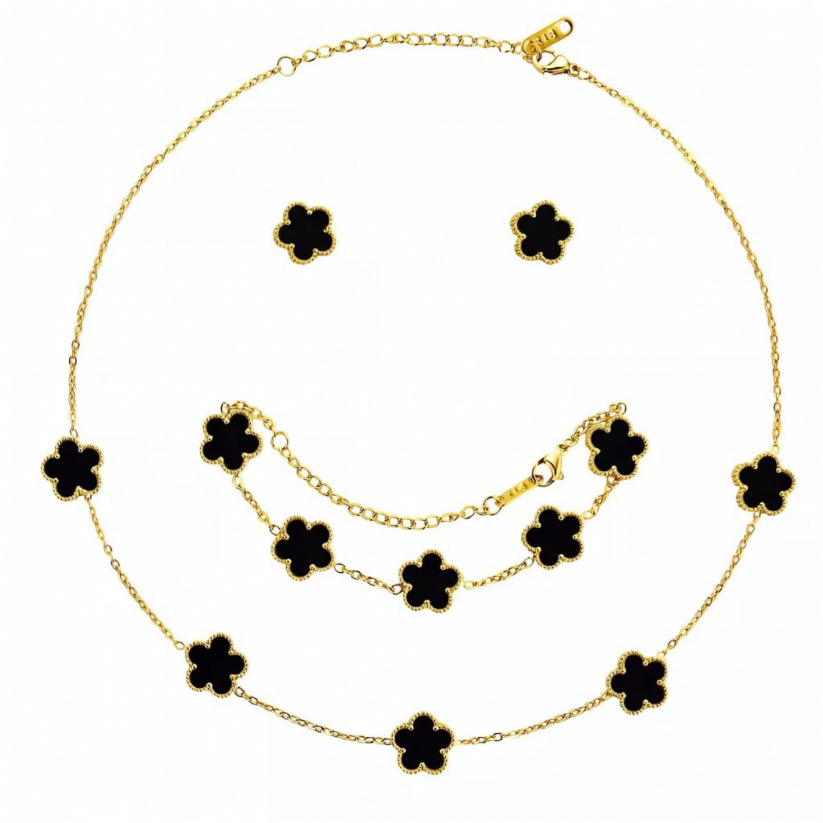 Classic Clover Choker Set