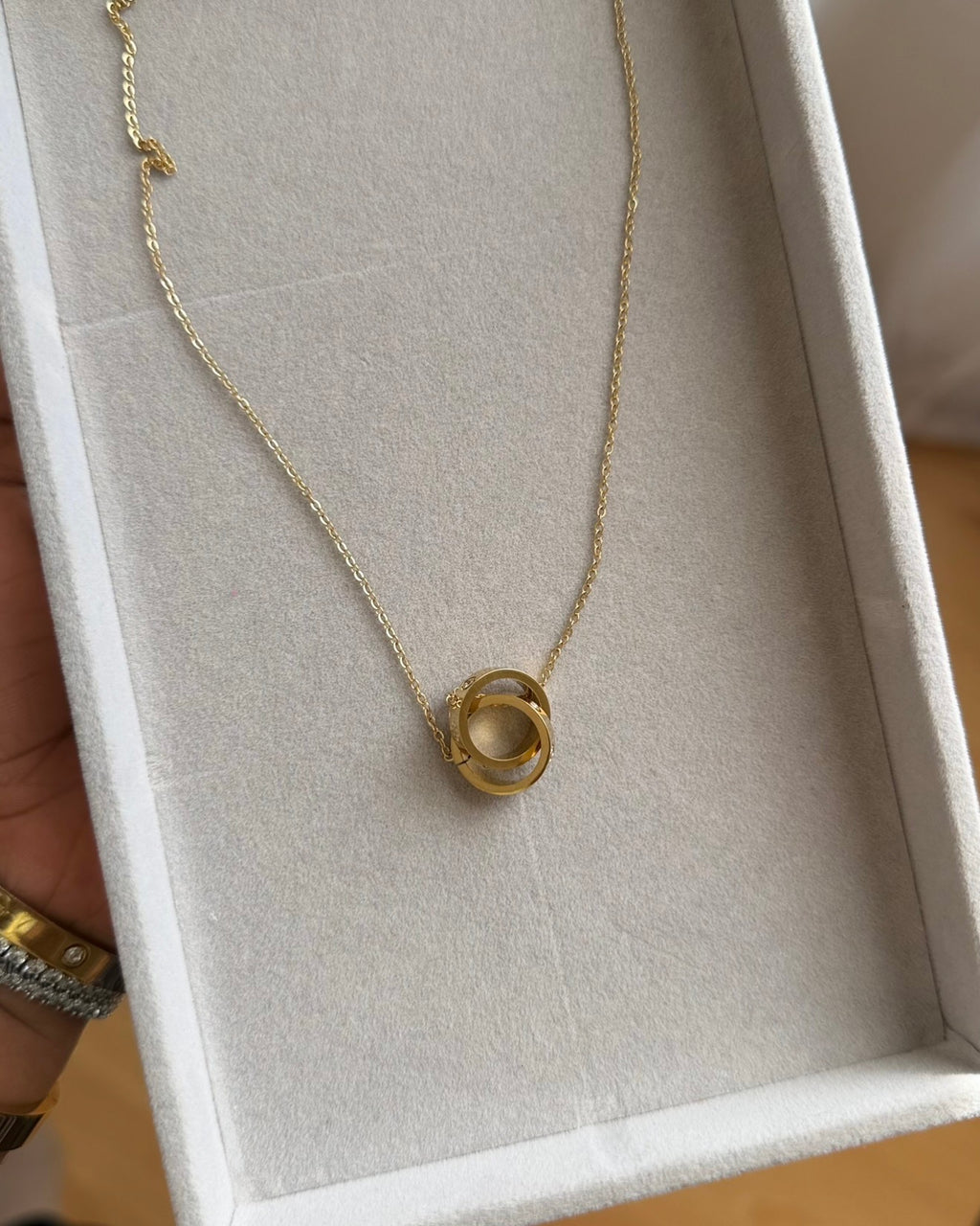 Clover Cuff Necklace