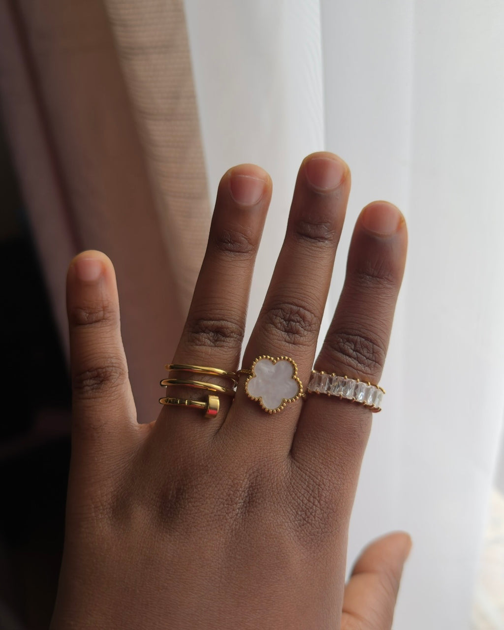 Spiral Nail Ring