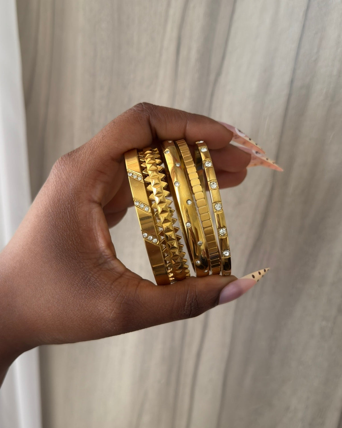 Triple Line Bangle