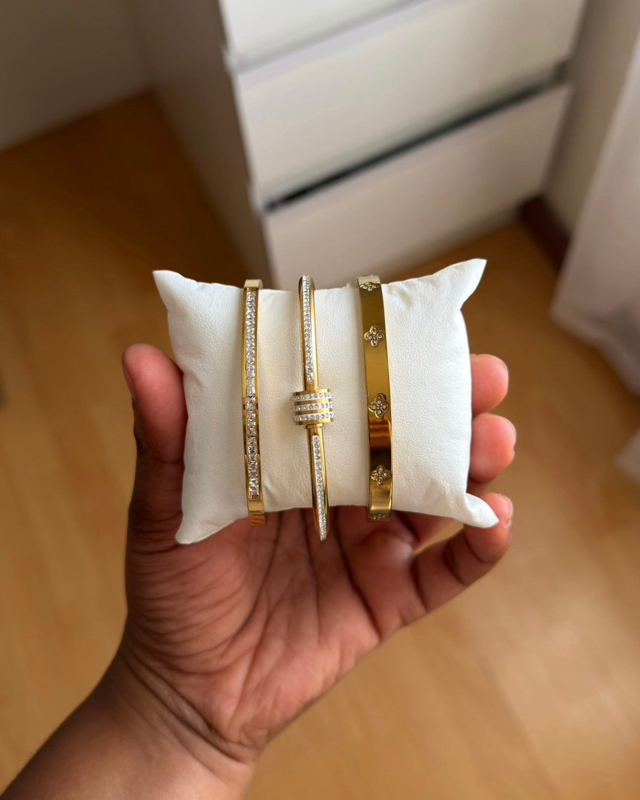 Crystal Cuff Stack
