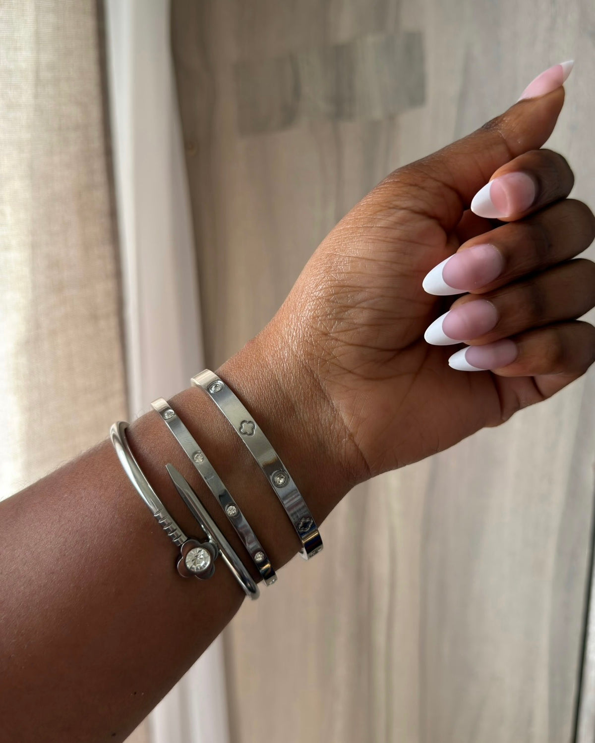 Studded Slim Bangle