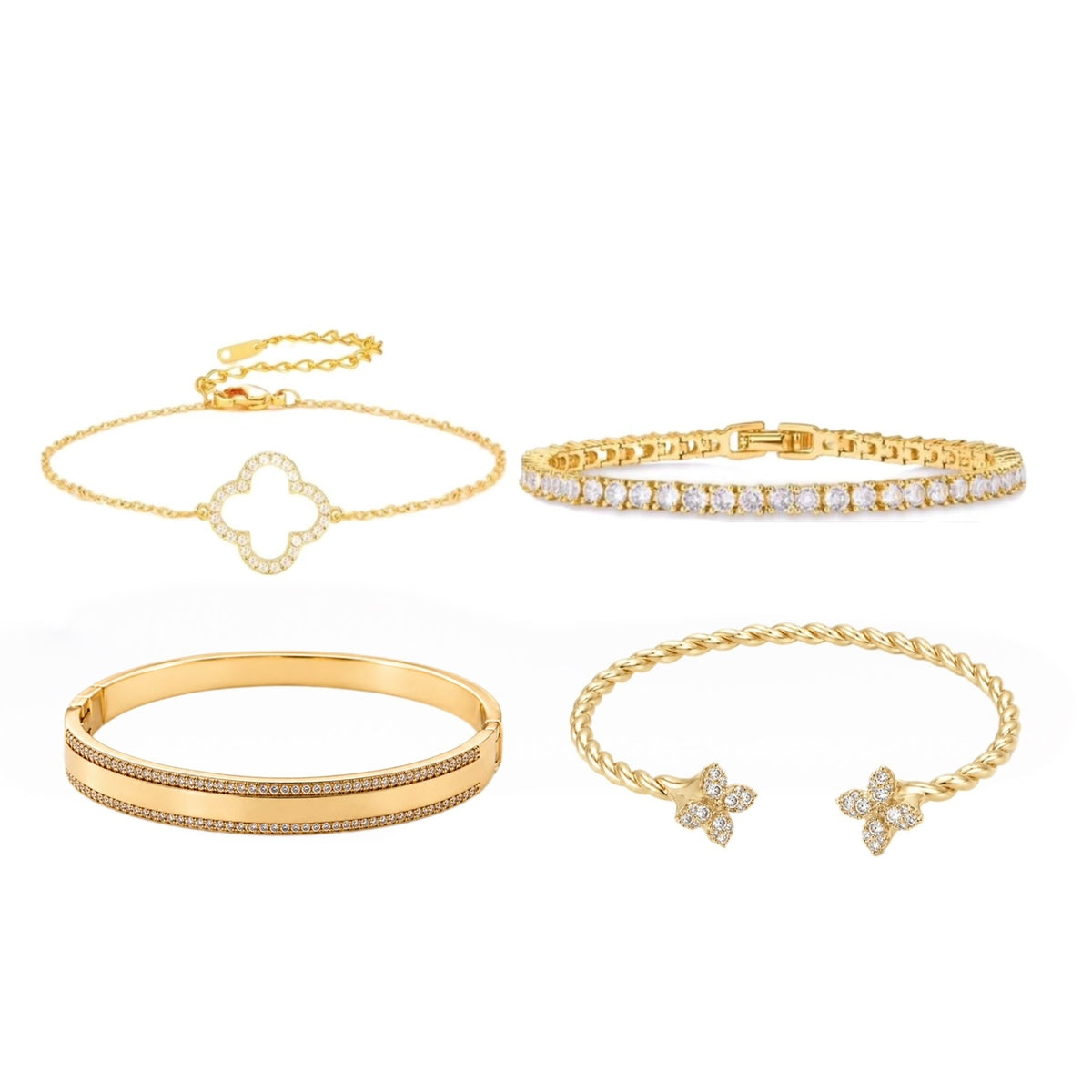 Serene Motif 4pc Stack