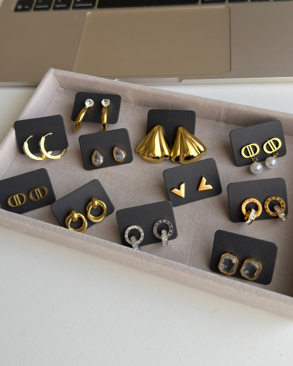 Double Circle Earrings