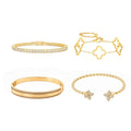 Fleur Motif 4pc Stack