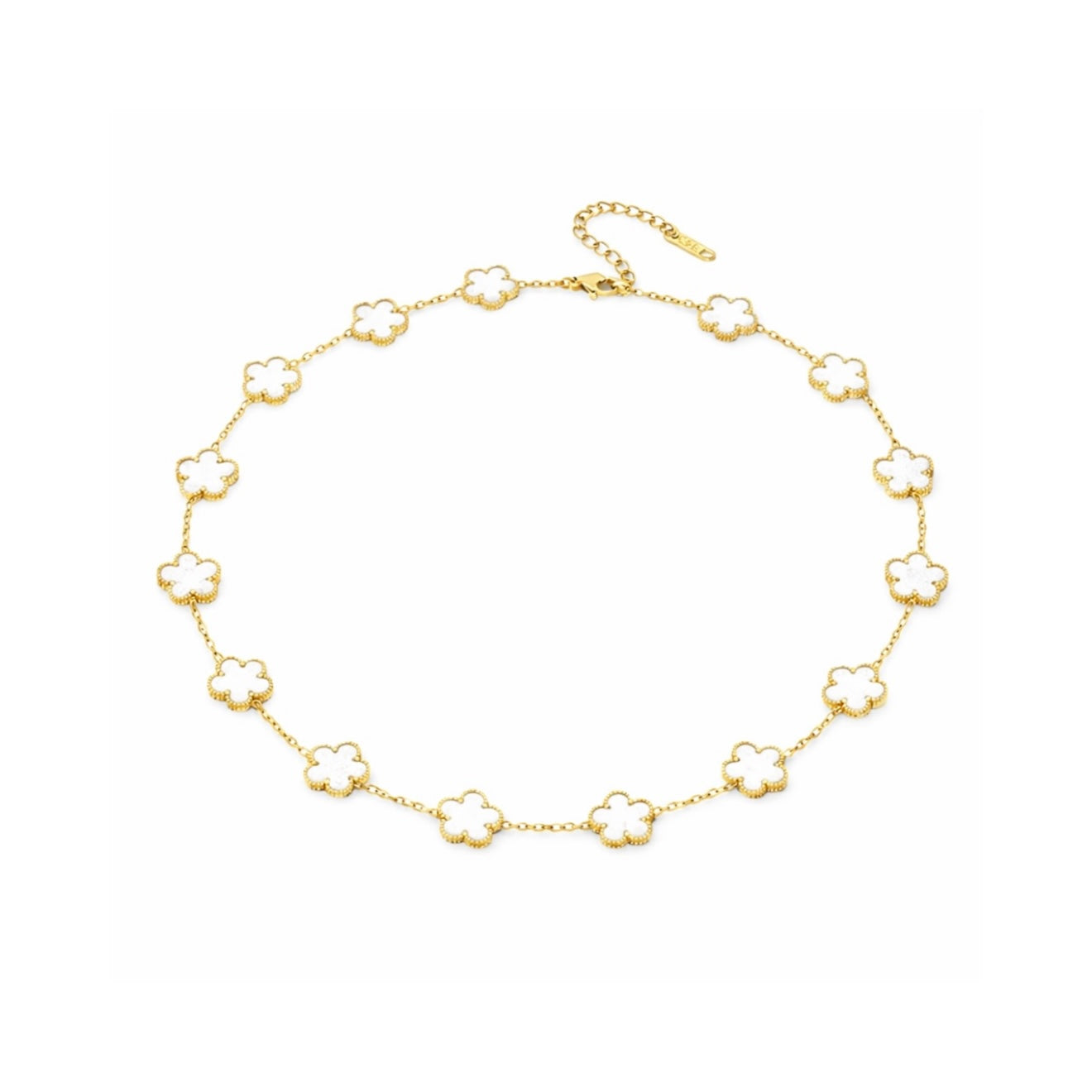 Classic Clover 15-Motif Necklace