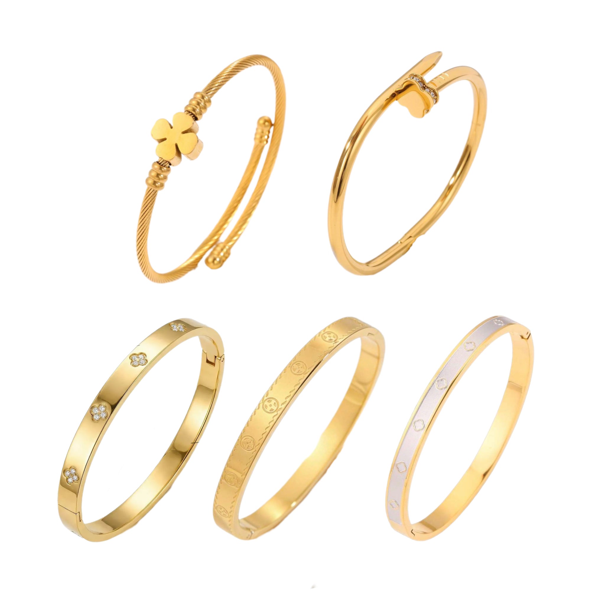 Statement Clover Stack