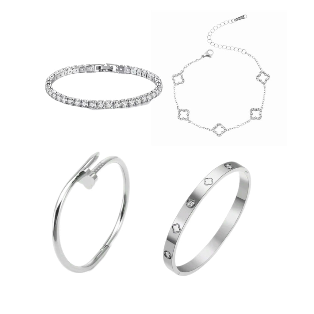 5 Motif Silver Stack